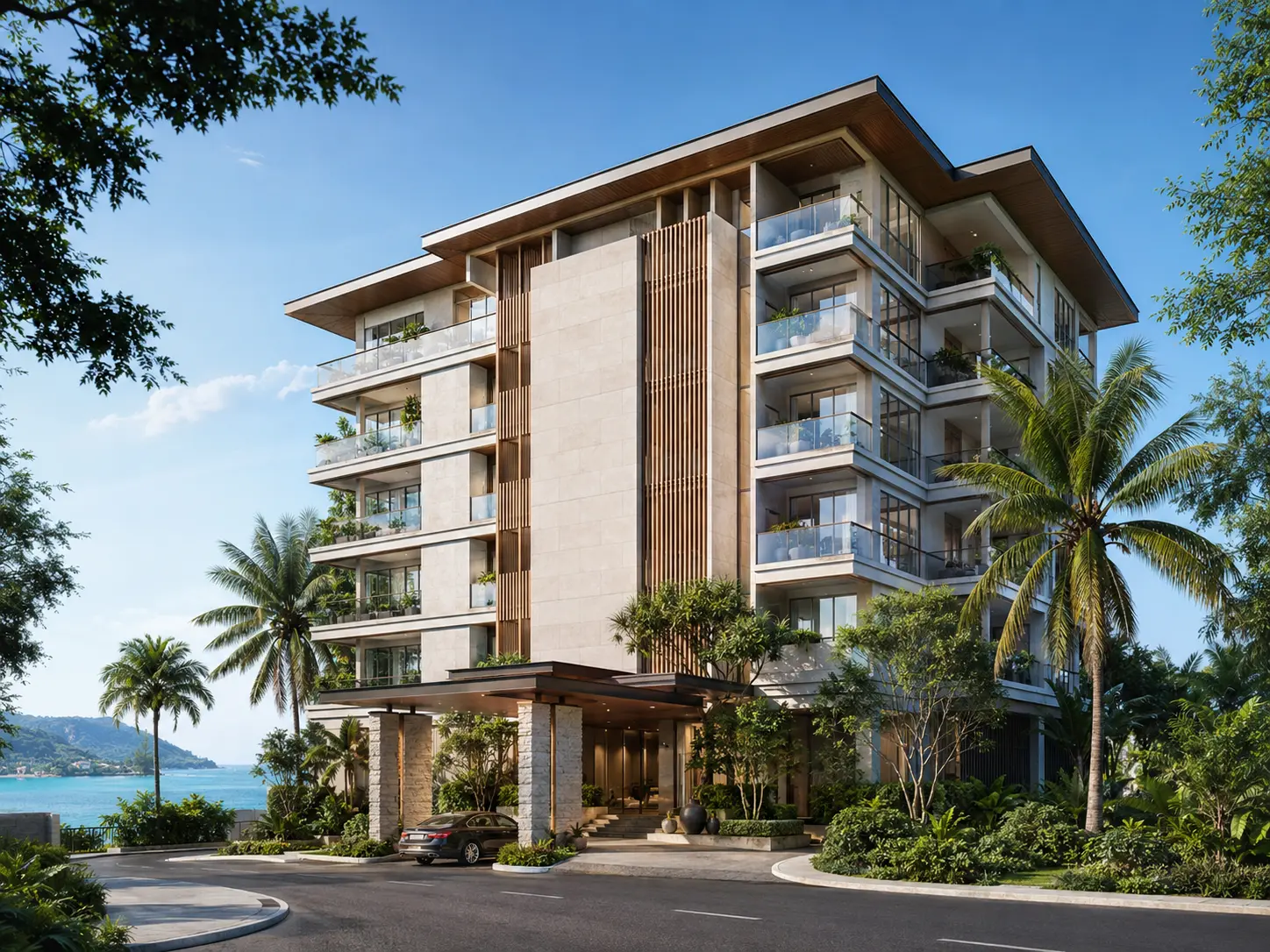 Demo exterior preview for Andaman View Tower.