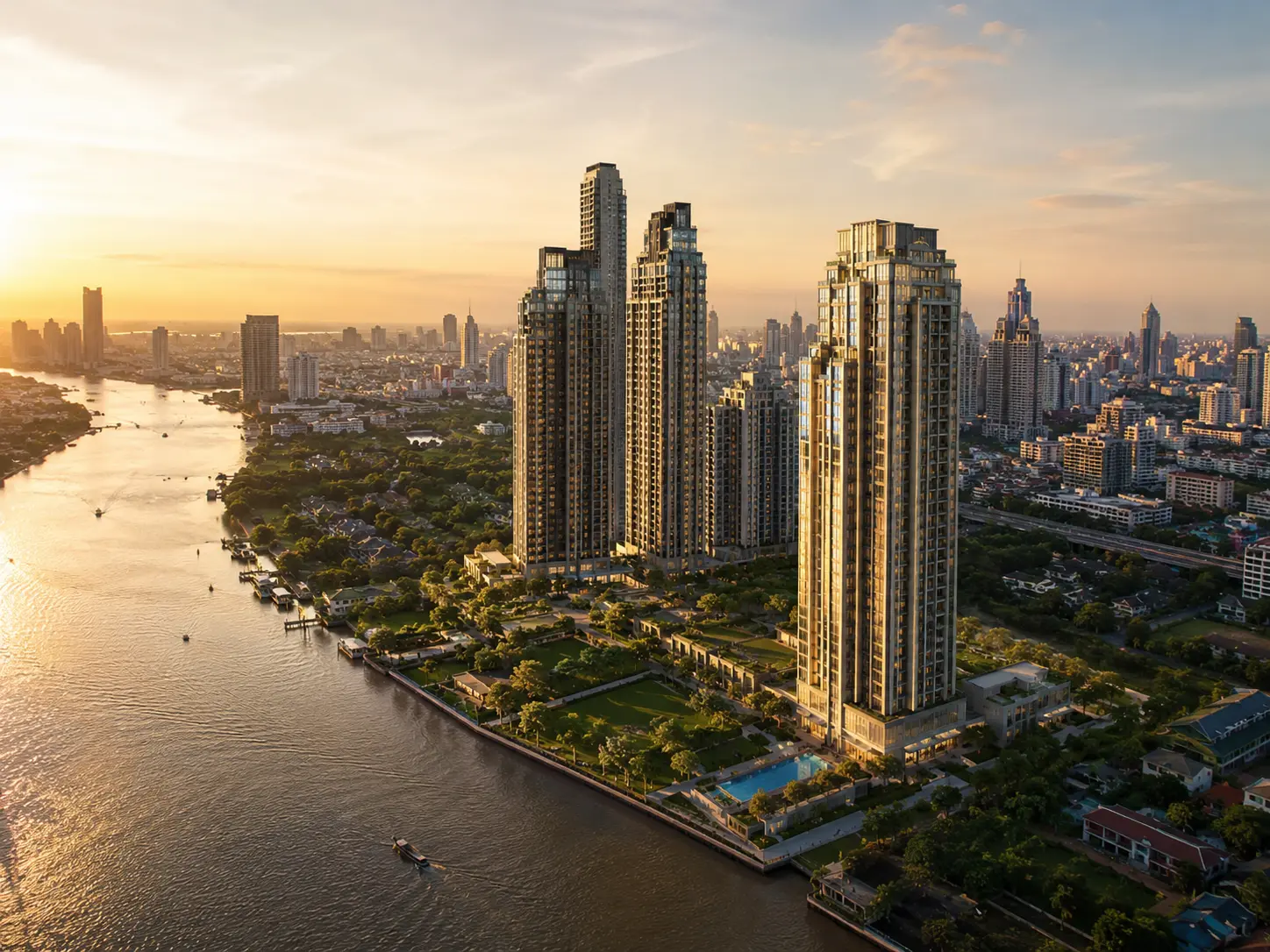 Demo exterior preview for Marina North Tower.